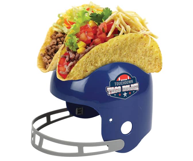 Football Helmet Taco Holder / Snack Bowl