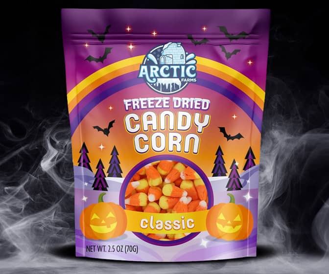 Freeze-Dried Candy Corn