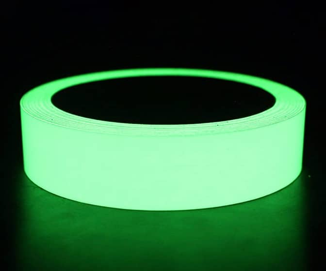 Fuze Ultra Glow - Bright Glow-in-the-Dark Fluorescent Green Tape
