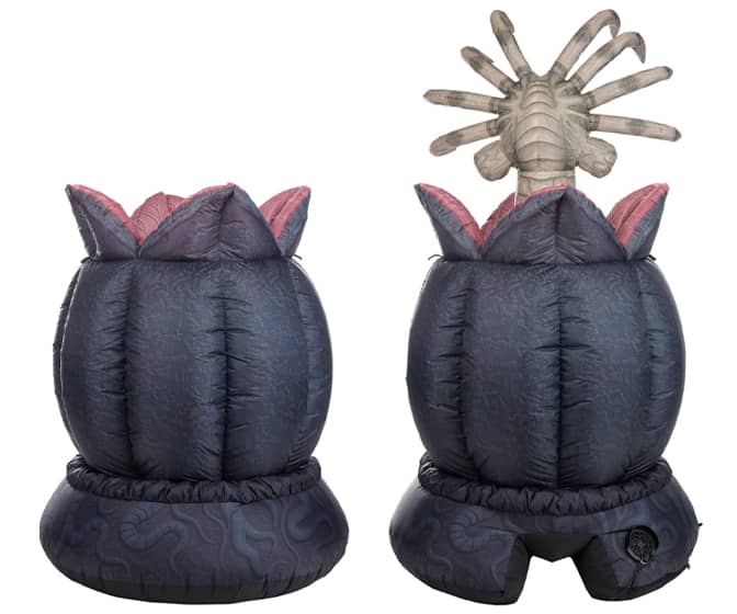 Giant 6-Ft Inflatable ALIEN Egg with Animated Pop-Up Facehugger