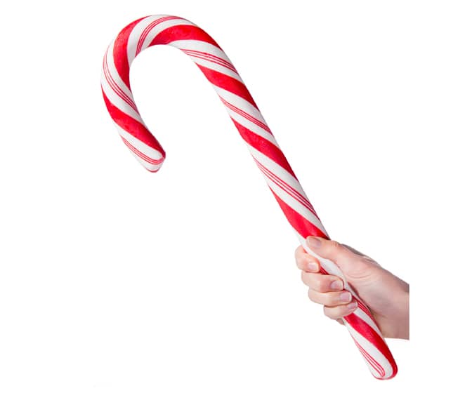 Coal Candy Canes
