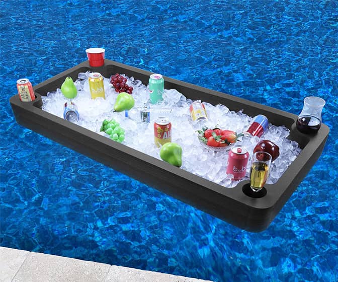 Giant Floating Buffet Serving Tray / Ice Cooler for the Pool