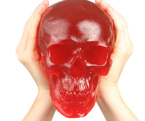 Giant Glowing Gummy Skull