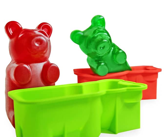 Giant Gummy Bear Silicone Mold - Make Gummies, Cakes, Breads, Chocolates, and More