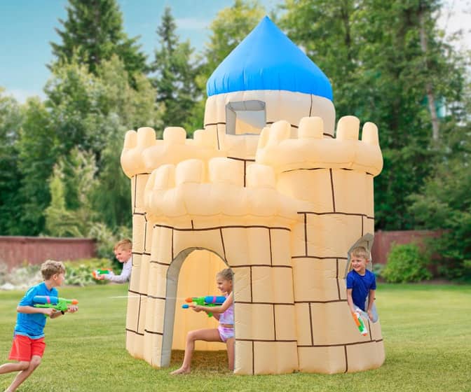 Giant Illuminated Inflatable Sandcastle