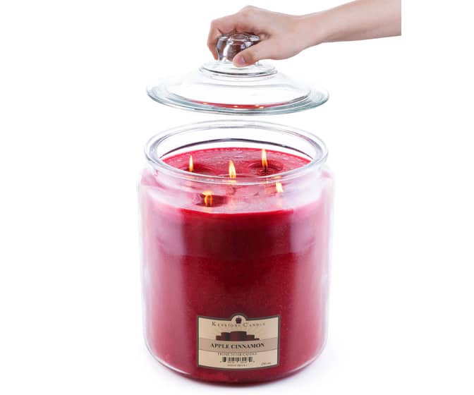 Giant Jar Candle - 2 Gallons / 25 Pounds / 500 Hour Burn Time