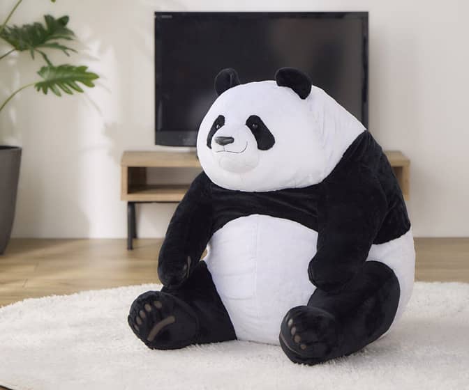 Giant Panda Bear Storage Cushion