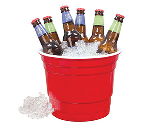 Giant Red Party Cup Ice Bucket