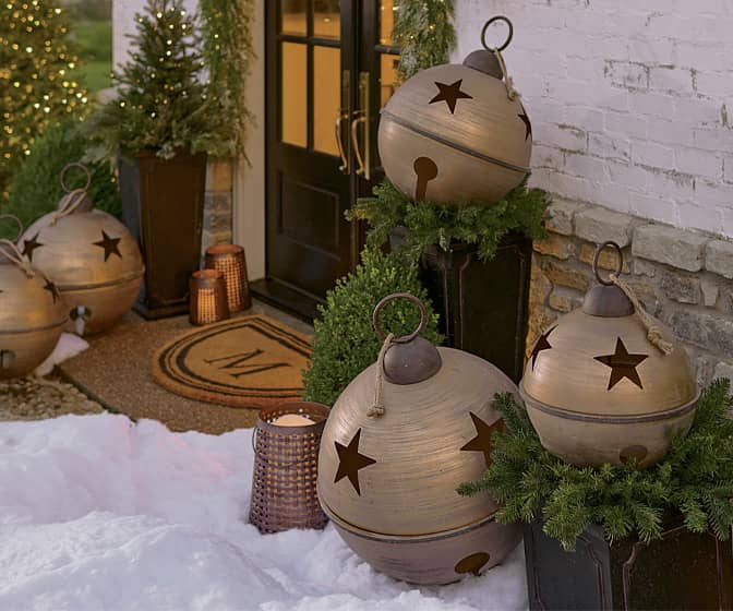 Giant Vintage Metal Jingle Bells That Actually Jingle!