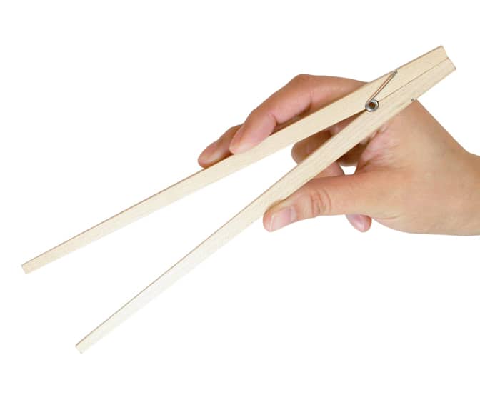 Giant Wooden Clothespin Chopsticks