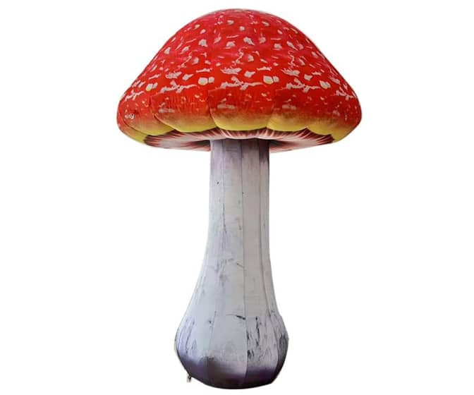 Gigantic Inflatable Mushrooms - Up to 13 Feet Tall!