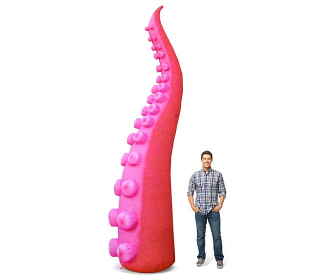 Gigantic Inflatable Octopus Arm - 14.7 Feet Tall!