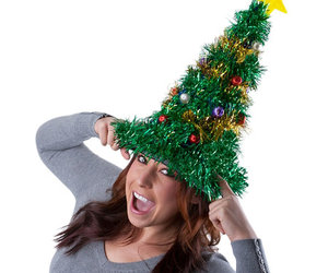 Gigantic Light-Up Christmas Tree Hat