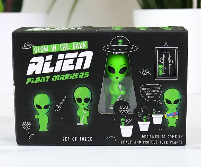 Glow-in-the-Dark Alien Plant Markers