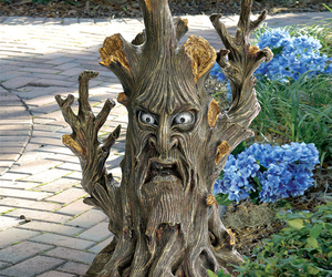 Gnarled and Twisted Ent Tree Statue