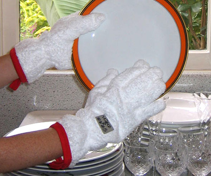 Grab and Dry - Absorbant Dish Drying Gloves