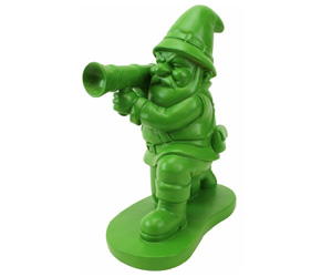 Green Army Man Garden Gnome