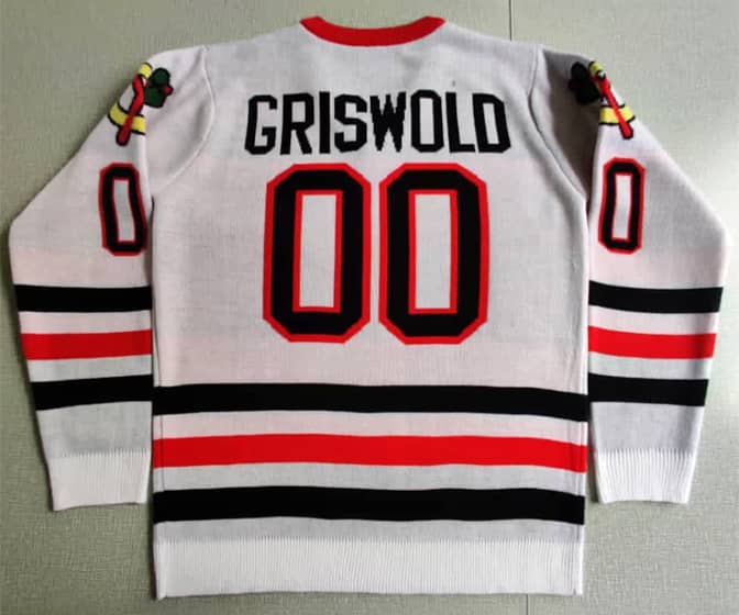 Griswold Hockey Jersey Ugly Christmas Sweater
