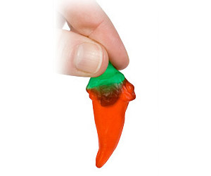 Gummy Red Hot Chili Peppers