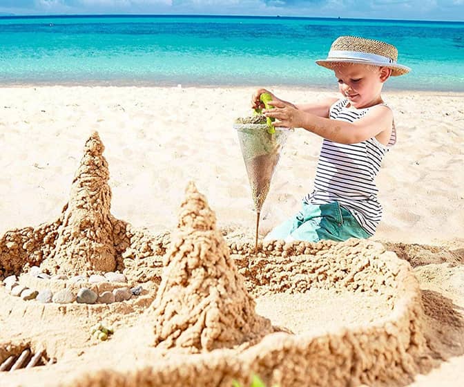 HABA Spilling Funnel - Mixes Sand and Water For Unique Beach Creations
