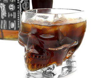 Half Liter Pirate Skull Drinking Glass