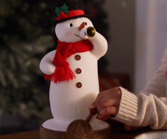 Hallmark Musical Tree-Lighting Snowman