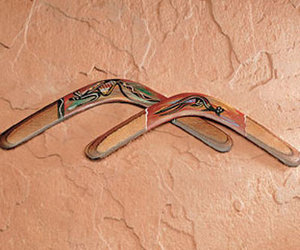 Handcrafted Aboriginal Boomerangs