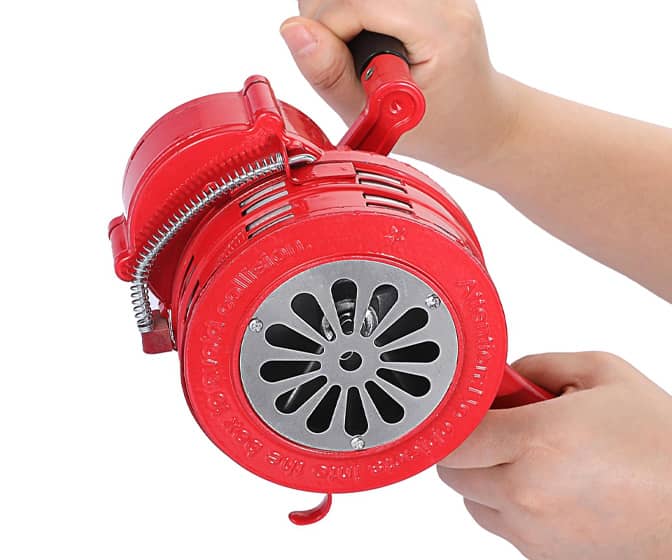 Handheld Air Raid Siren - Ultra-Loud 110 dB Emergency Alarm