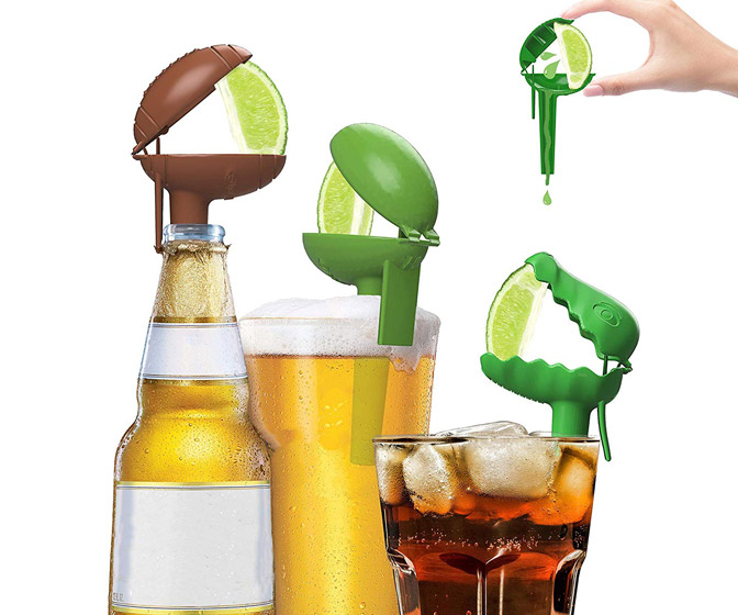 HeadLimes - Clip-On Beer and Cocktail Citrus Squeezers