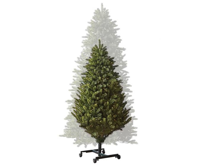 Height-Adjustable Christmas Tree - Raise / Lower For Ladder-Free Trimming