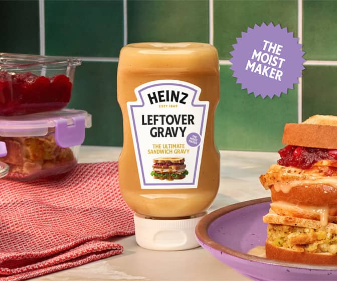 HEINZ Leftover Gravy Kit - Homestyle Turkey Gravy in a Squeeze Bottle