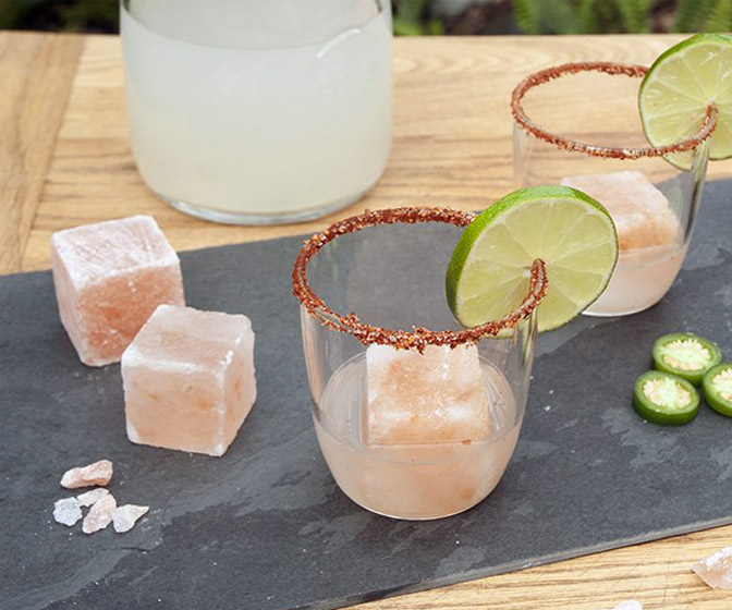 Himalayan Salt Cube Drink Chillers