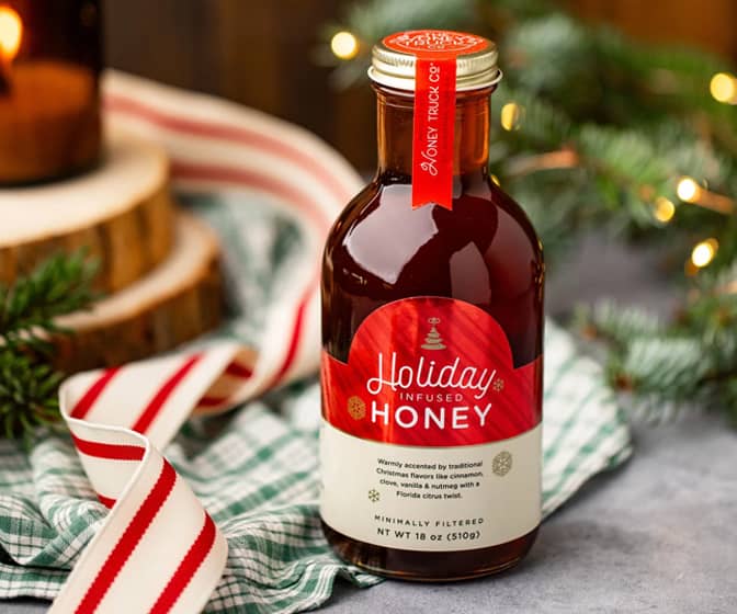 Holiday Honey - Infused With Cloves, Cinnamon, Nutmeg, and More
