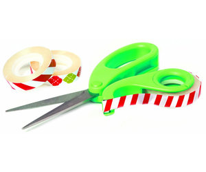 Holiday ScissorTape - Scissors and Tape All-In-One