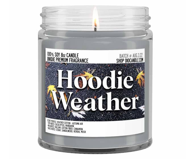 Hoodie Weather Candle