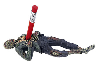 Impaled Zombie Pen / Pencil Holder
