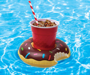 Inflatable Frosted Donut Drink Floats