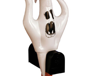 Inflatable Ghost Mailbox Monster