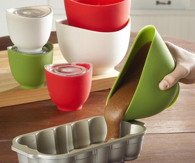 Zyliss Mix-N-Measure - Stackable Measuring Cup Set