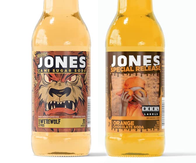 JONES Soda Werewolf Piss / Orange Chocolate Sodas