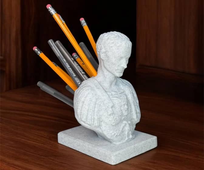 Julius Caesar Pen Holder