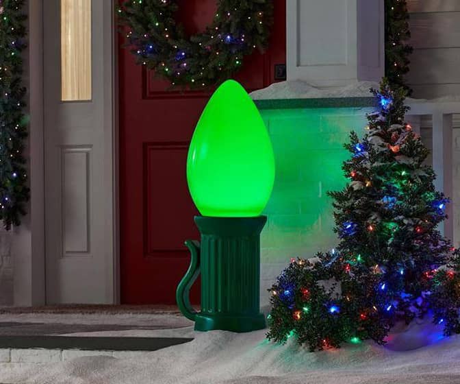 Jumbo 3-Ft LED Christmas Light Bulbs
