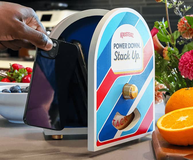 Krusteaz Pancake Pause Box - Lock Up the Phones and Enjoy Breakfast!