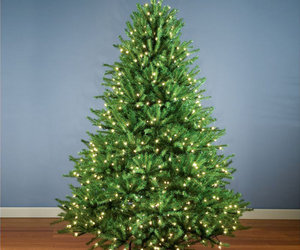 Wall-Hanging Pre-Lit Christmas Tree