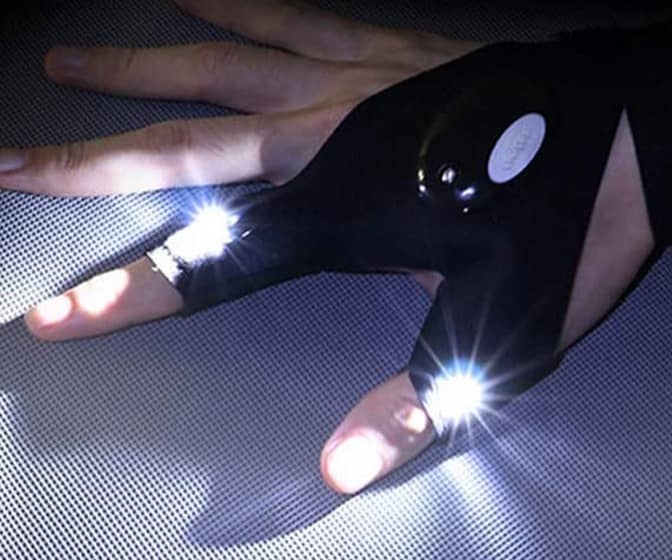 LED Flashlight Gloves