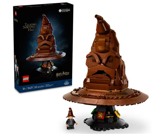 LEGO Harry Potter Talking Sorting Hat - It Actually Speaks!