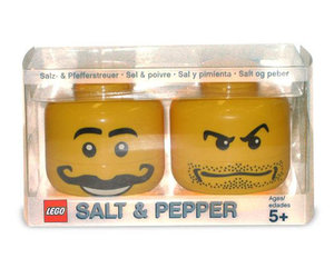 LEGO Salt and Pepper Shaker Heads
