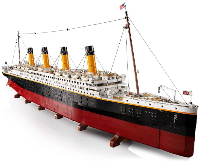 LEGO Titanic - 9,090 Pieces!
