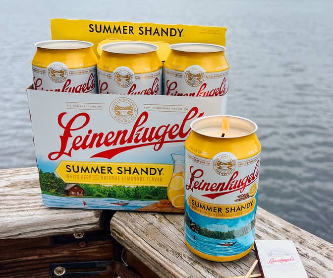 Leinenkugel's Summer Shandy Beer-Scented Candle / Shandle