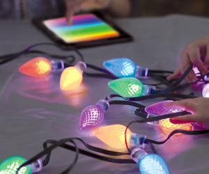 Lumenplay - Interactive App-Controlled String Lights (16 Million Colors)